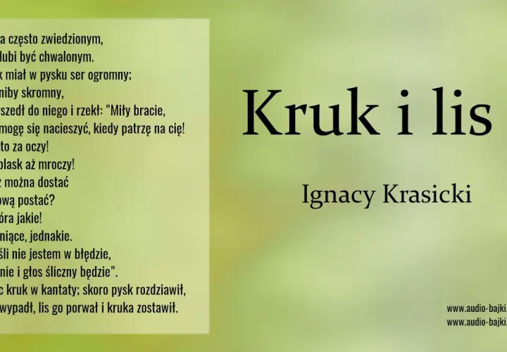 Kruk i Lis: Tekst, morał, analiza. Jak rozpoznać manipulację?