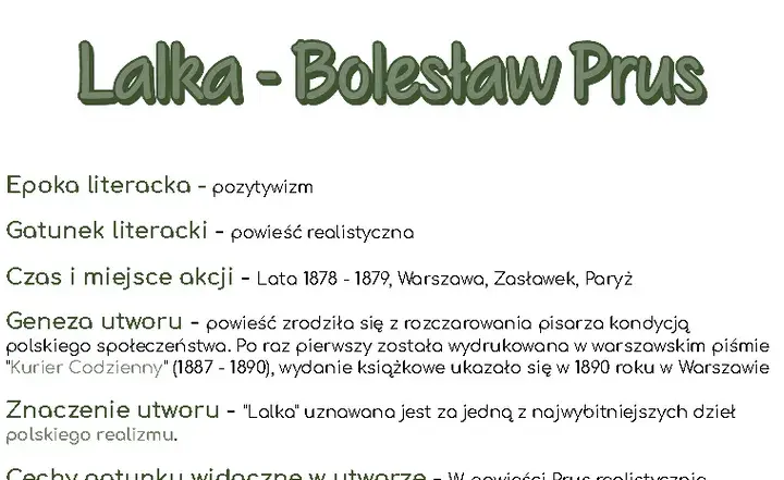 "Lalka" Prusa vs. serial 1977: Wierność czy wizja Bera?