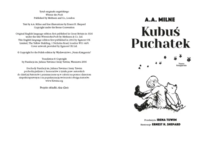 Autor Kubusia Puchatka: Milne, Shepard i Tuwim pełna historia
