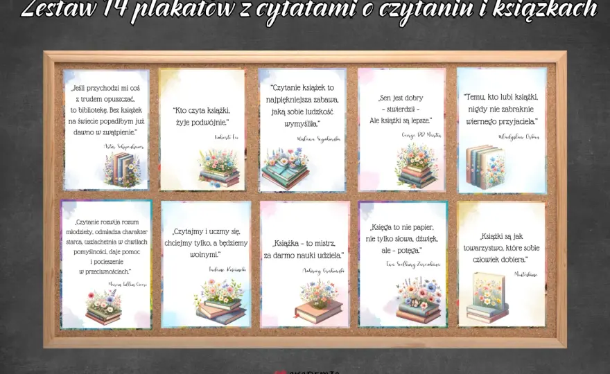 Plakat o czytaniu: Stwórz magnes na czytelników! Poradnik