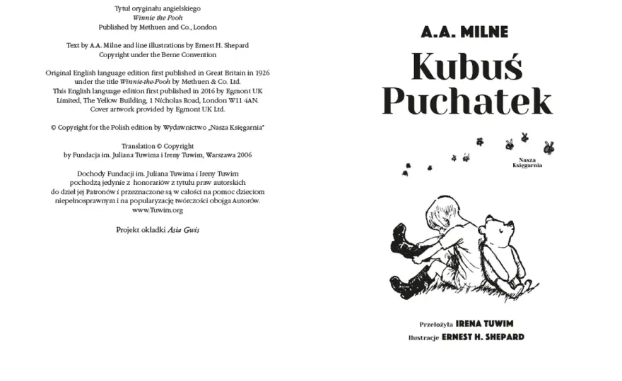 Autor Kubusia Puchatka: Milne, Shepard i Tuwim pełna historia