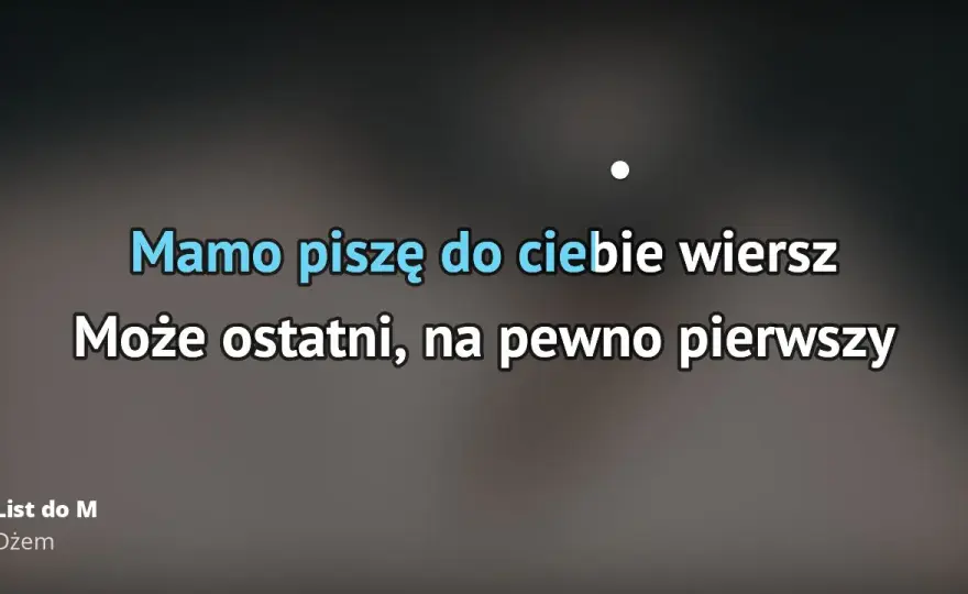 "Mamo piszę do Ciebie wiersz": List do M. Dżemu dlaczego wzrusza?