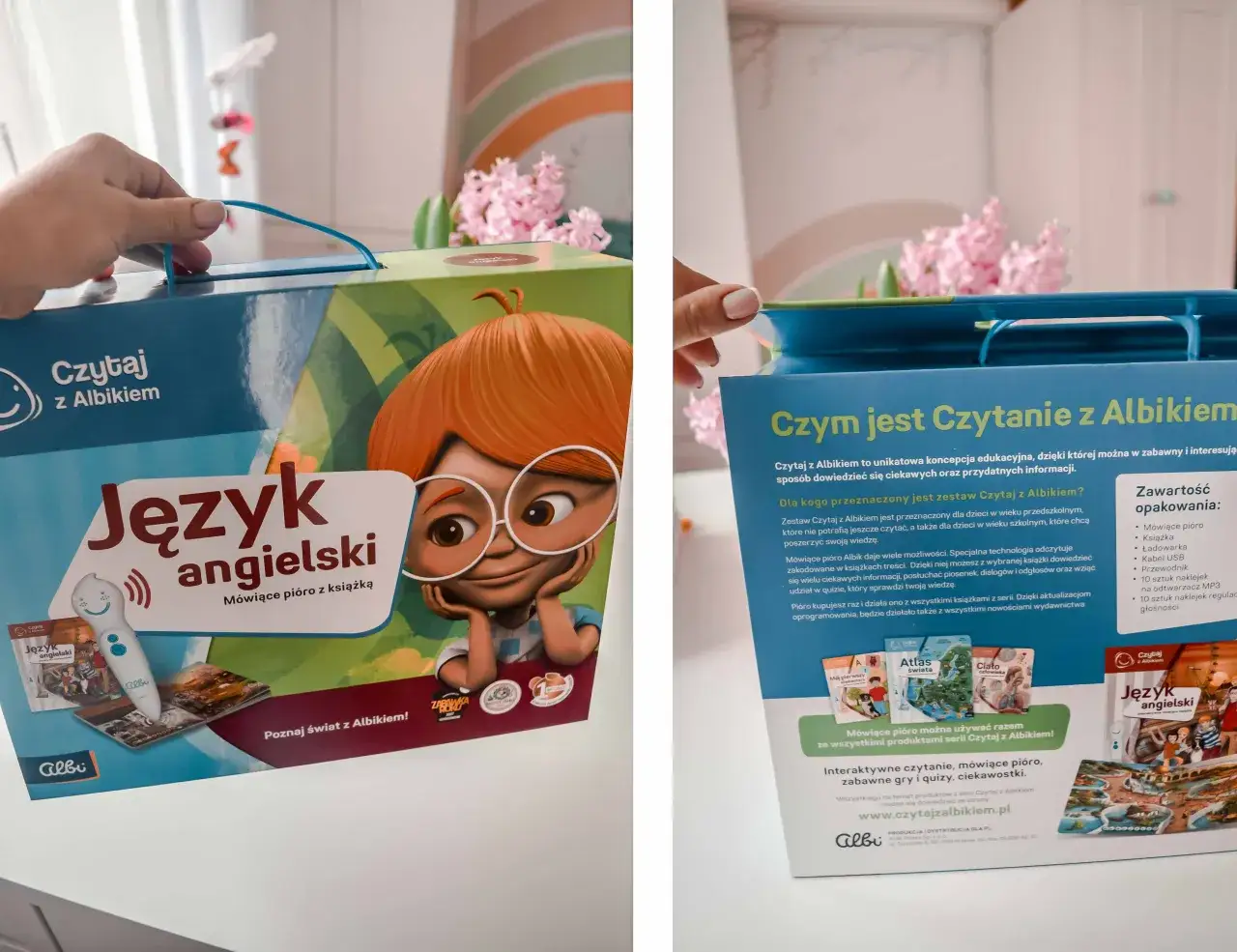 porównanie Albik Ting pióro książki