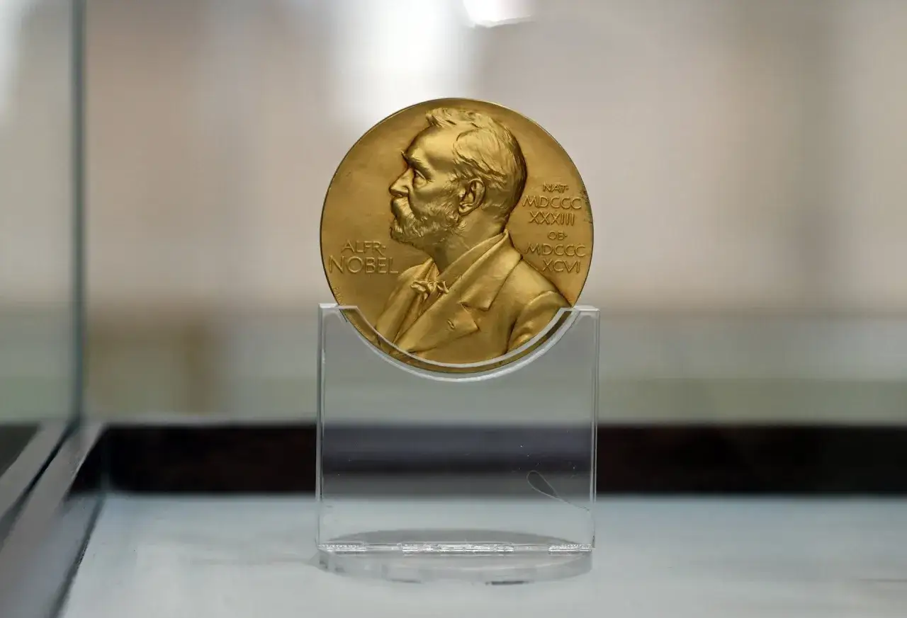 Literacka Nagroda Nobla medal ceremonia